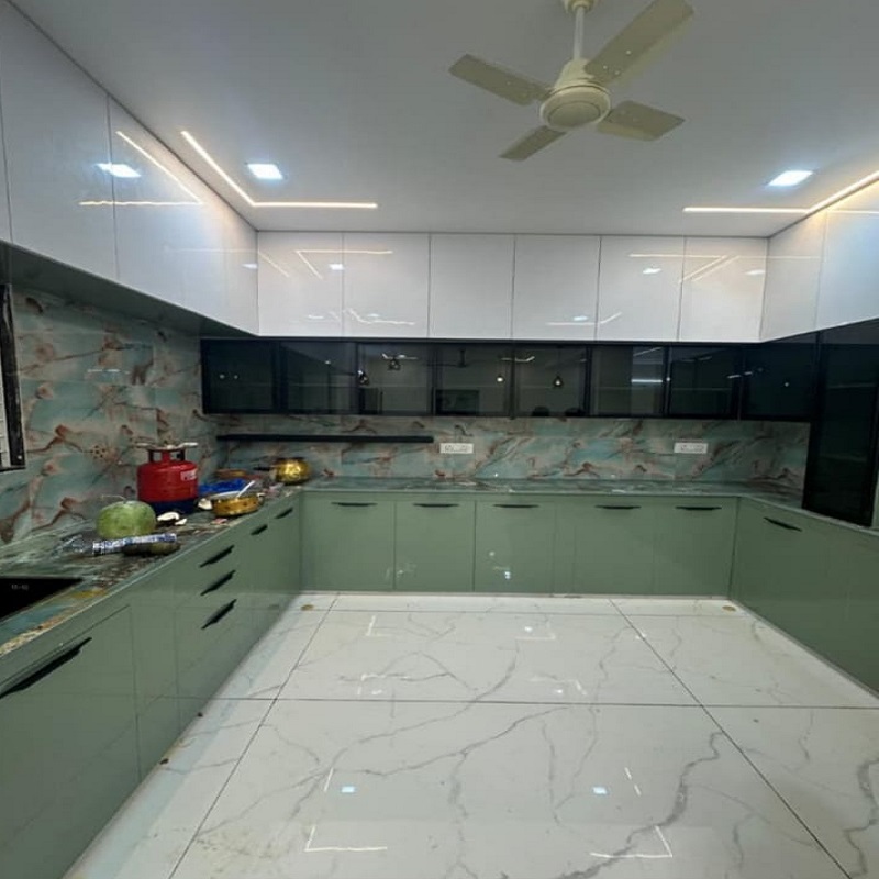 UPVC Cupboard Design For Kitchen